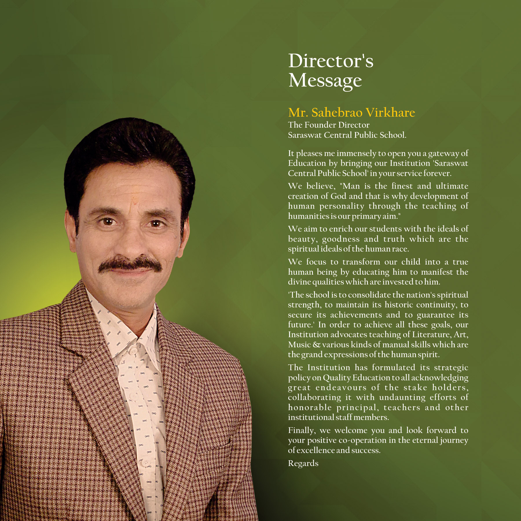 Director's Message